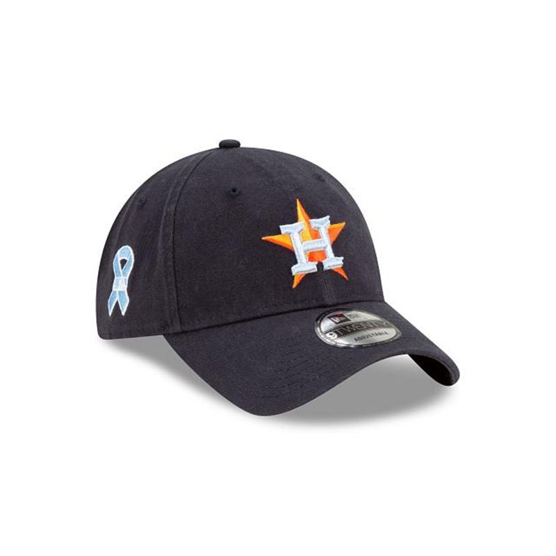 MLB Houston Astros Father's Day 9Twenty Adjustable (YTW3130) - Blue New Era Caps